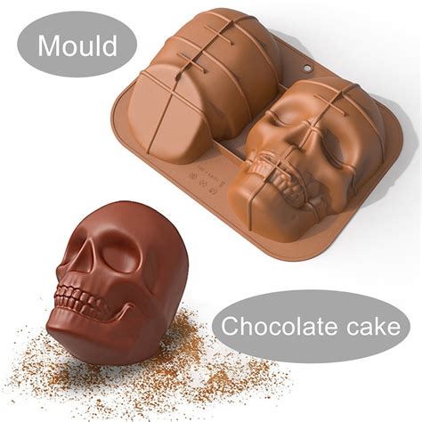 cake molds 3d|3d skull cake mold.